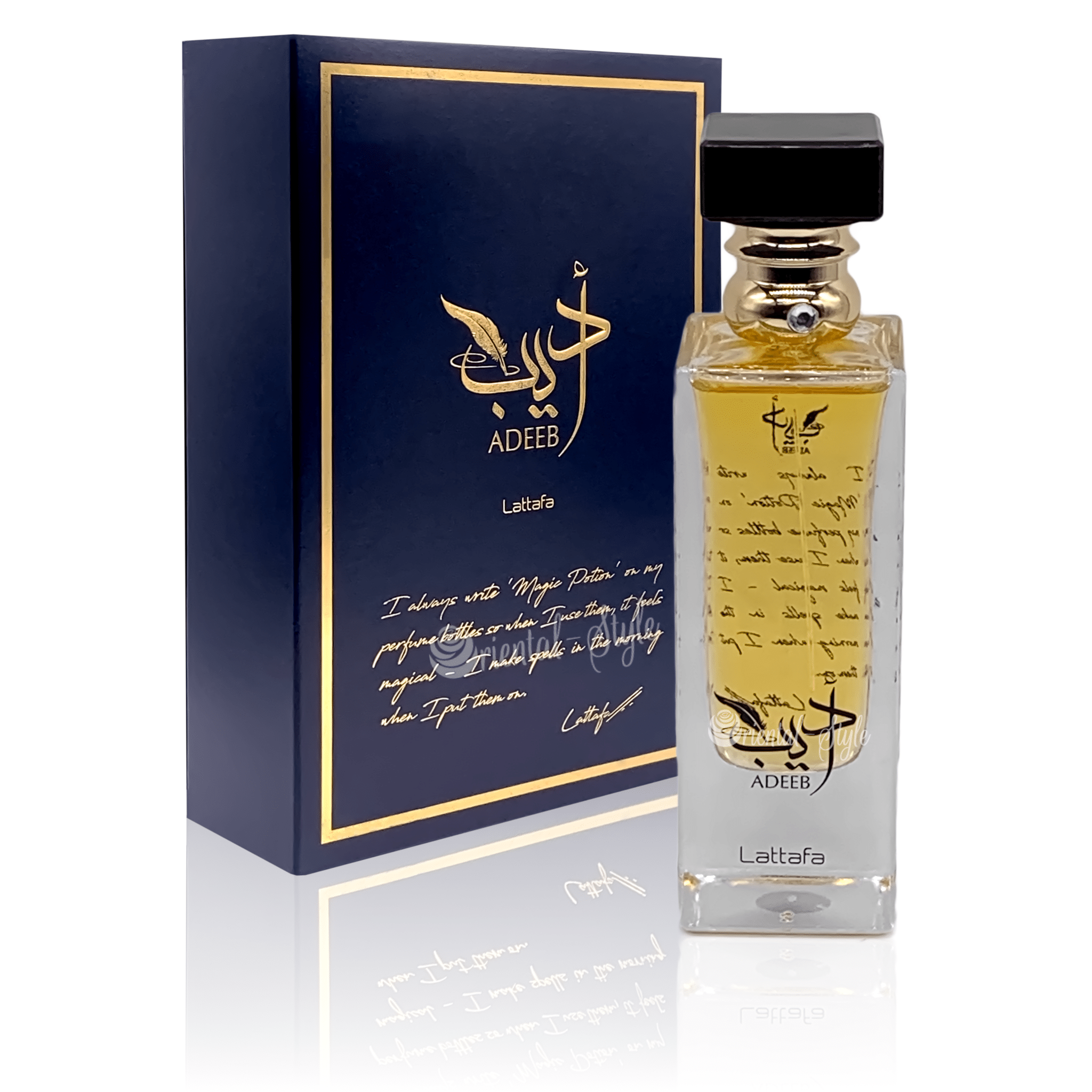 Lattafa Adeeb 80 ml Eau De Parfum Woody scent