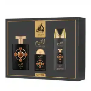 Lattafa Pride Al Qiam Gold Gift Set 100ml + 20ml + 200ml