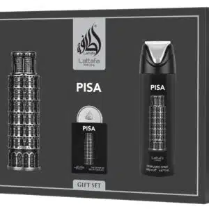 Lattafa Pride Pisa Gift Set 100ml + 20ml + 200ml